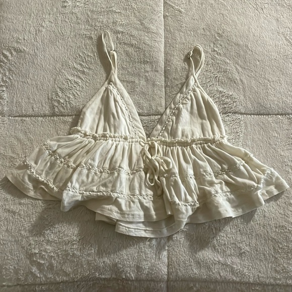 Urban Outfitters Tops - Urban Outfitters White Flowy Top